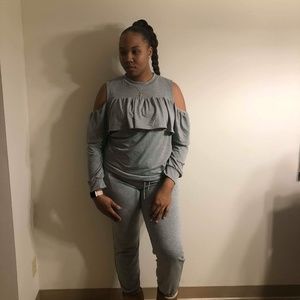 Plus Size 2 Piece Jogger Set